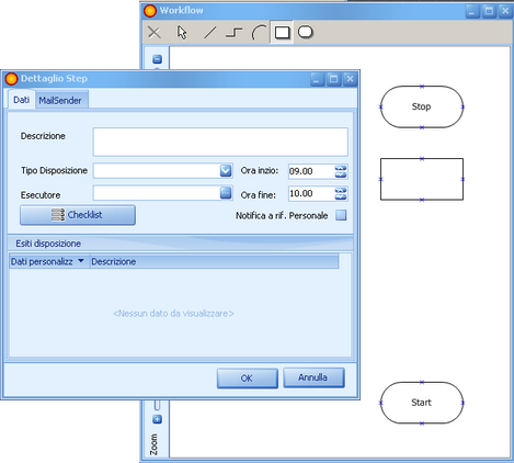 Configurazione primo blocco