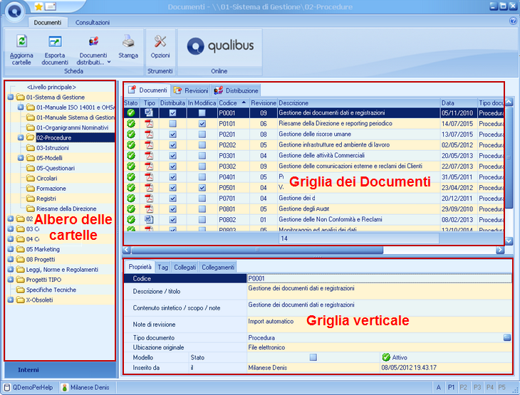 Modulo Documenti