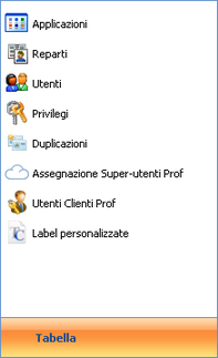 Applications Manager dell'Ambiente Prof